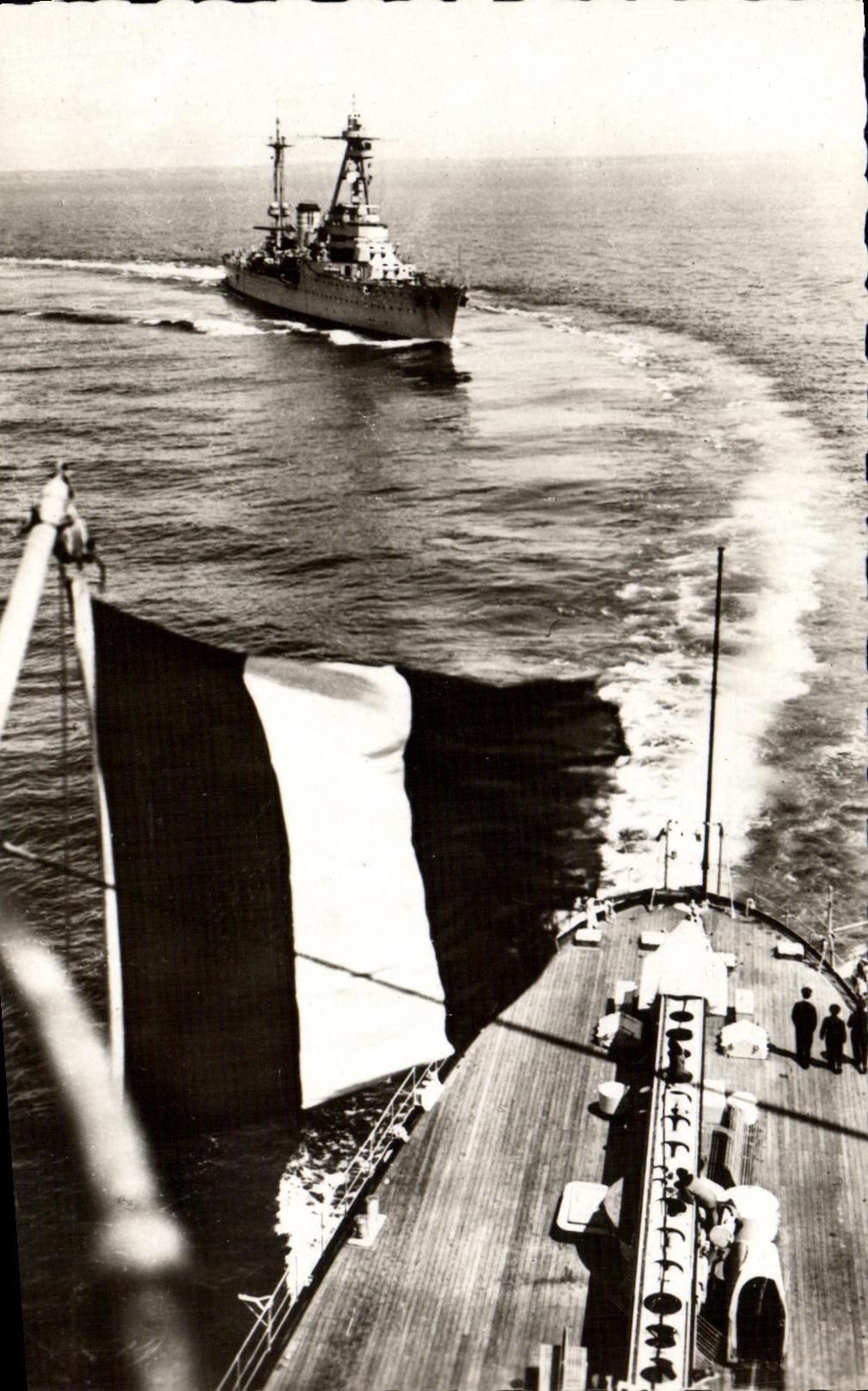 MODERN CARD Boat War French Navy French Navy