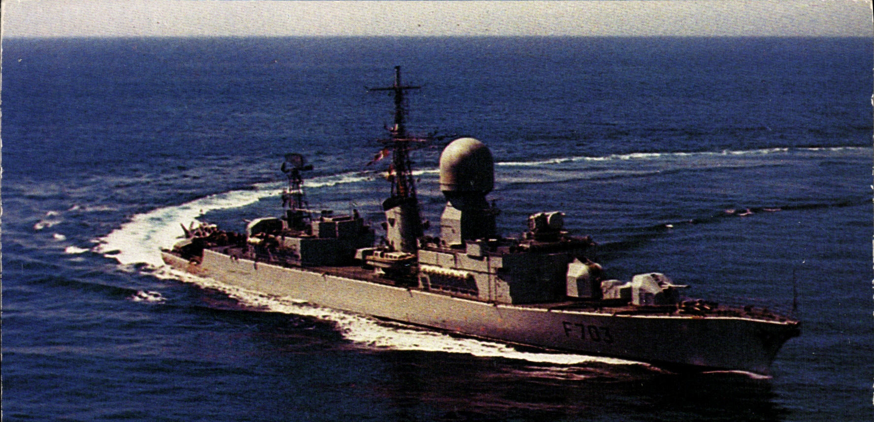 MODERN CARD Boat War Laconit Corvette Brought into Service speed 27 nodes