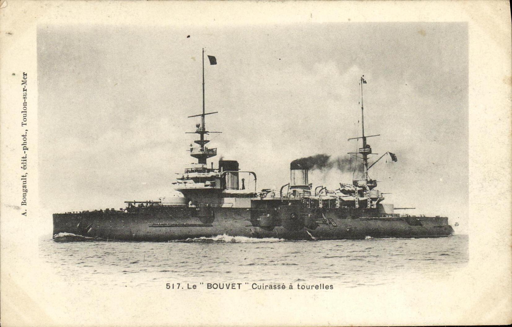 VINTAGE POSTCARD Bateau War the Grooving plane Armours has turrets