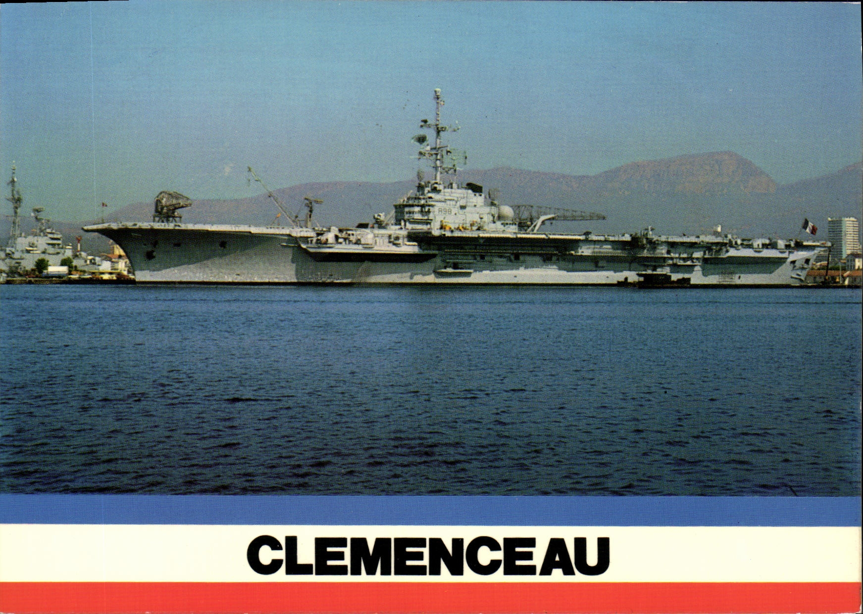 CPm Bateau Clemenceau War Carries Planes