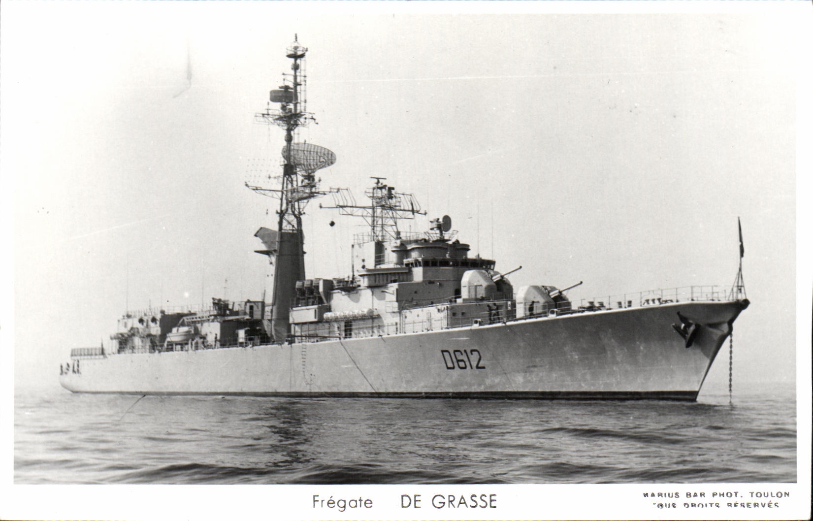 MODERN CARD Boat War Frigate Of Fatty