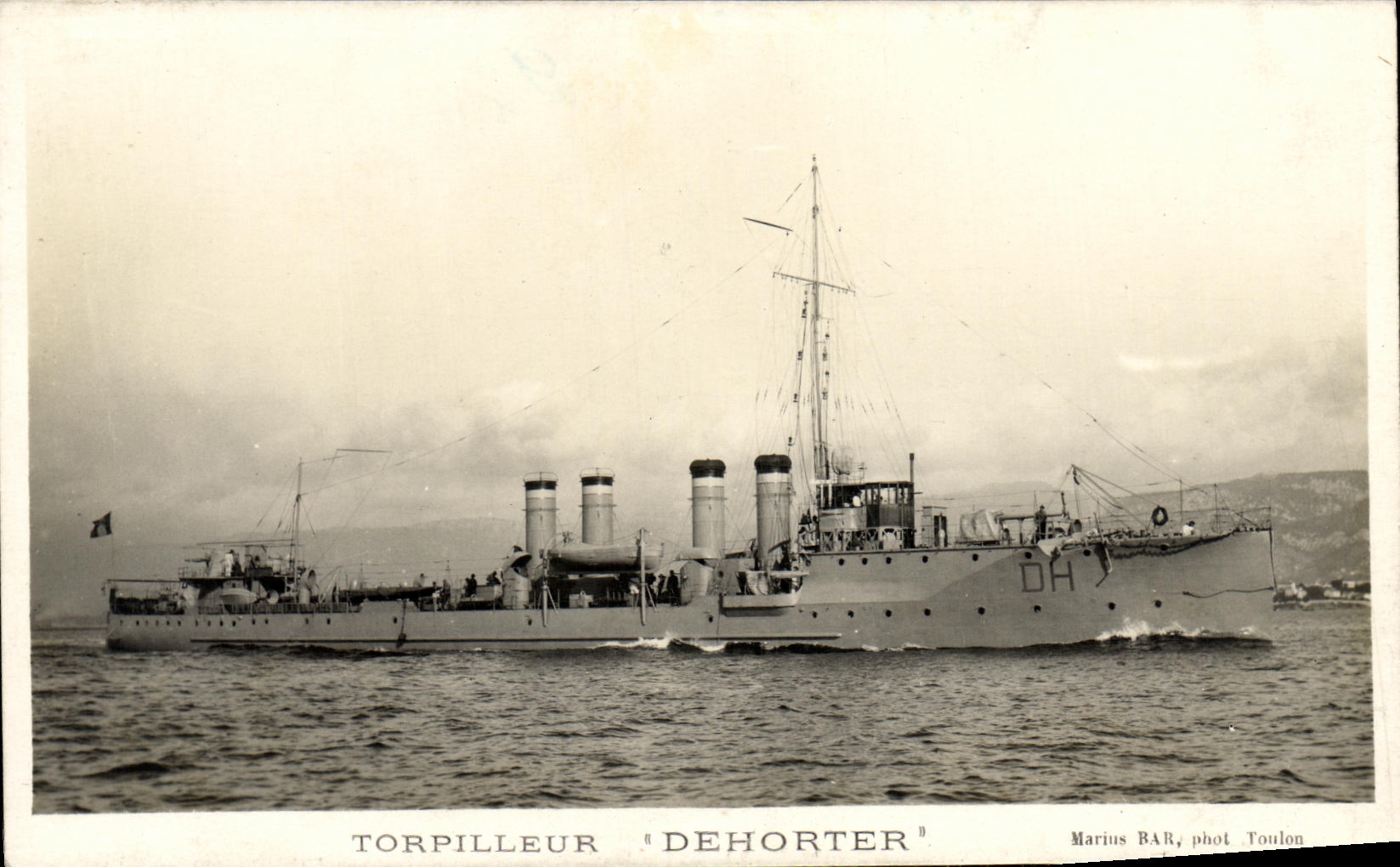 MODERN CARD Boat War Dehorter Destroyer