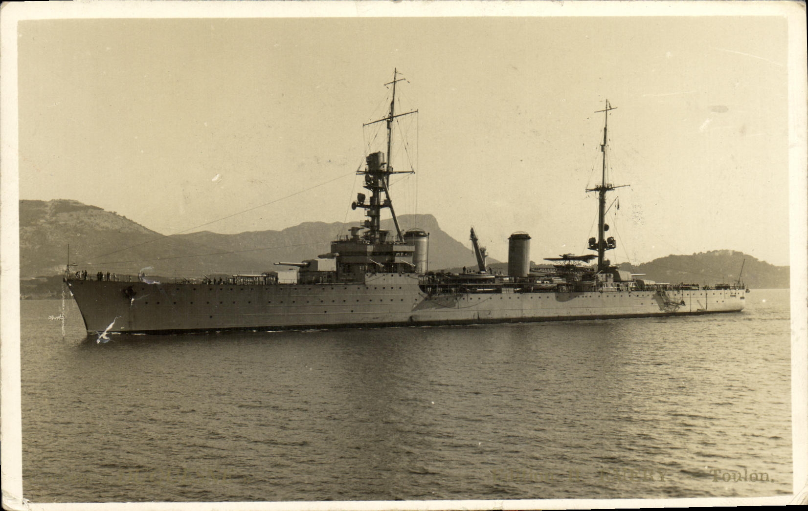 MODERN CARD Boat Duquesne War