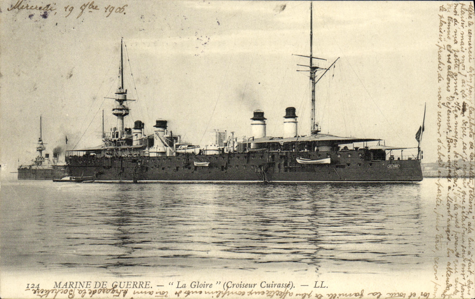 VINTAGE POSTCARD Boat War Navy Glory