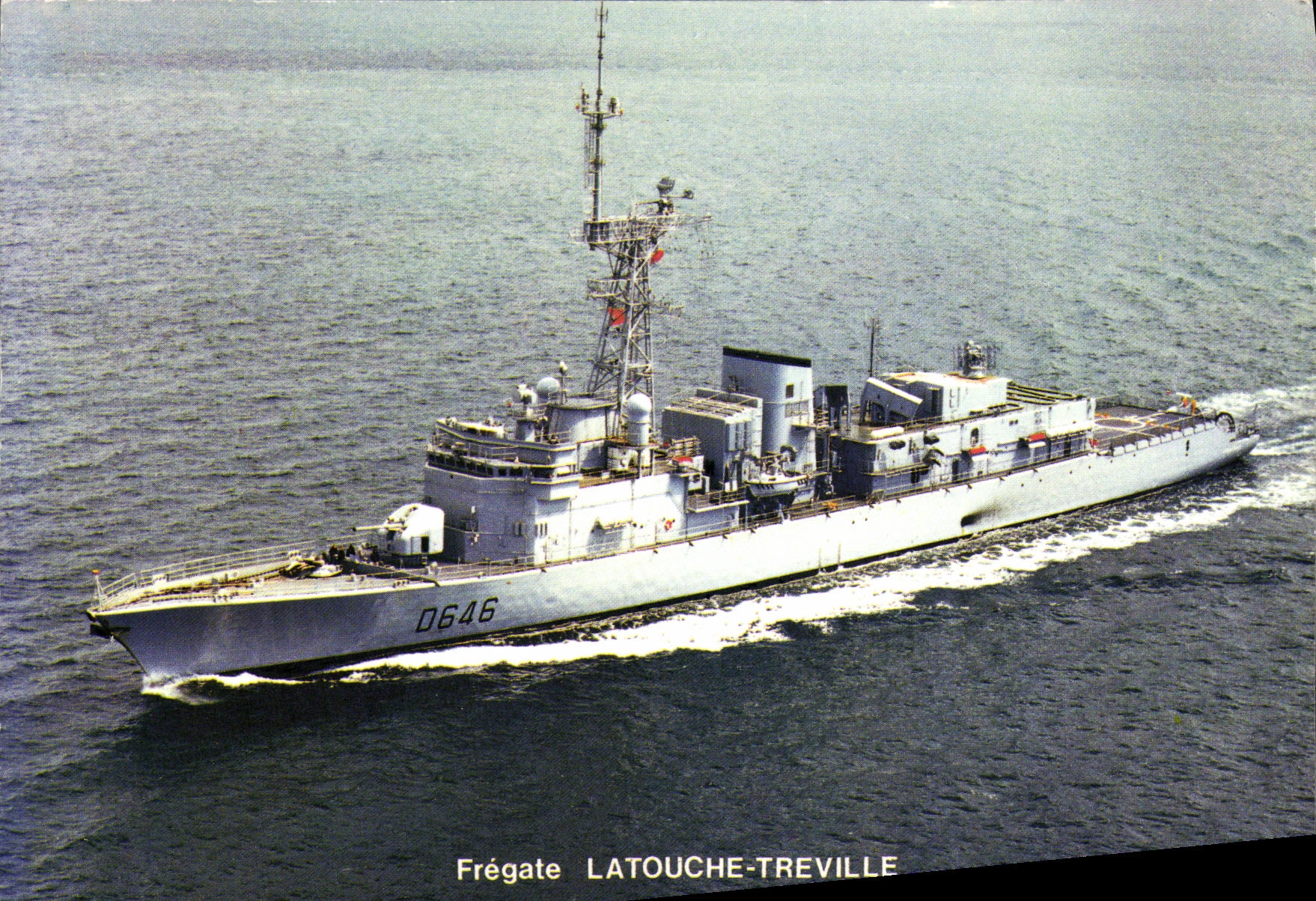 MODERN CARD Boat the Key Treville Frigate ASM