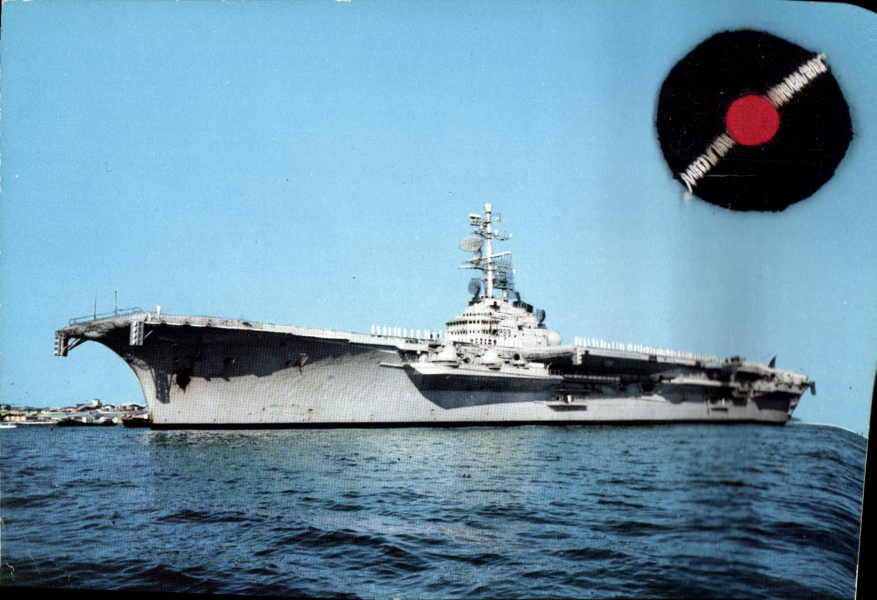 MODERN CARD Bateau Carries planes Foch Etendard Trade wind Planes