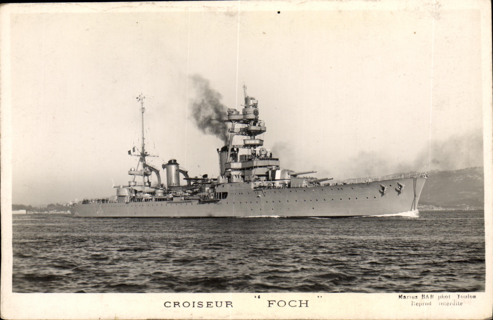 CPM Bateau Croiseur Foch 