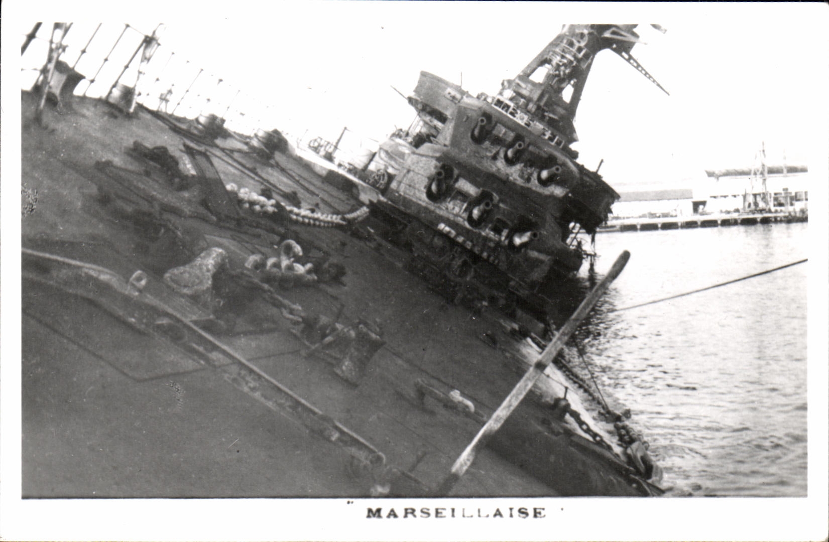 MODERN CARD Bateau Marseillaise Cruiser armours