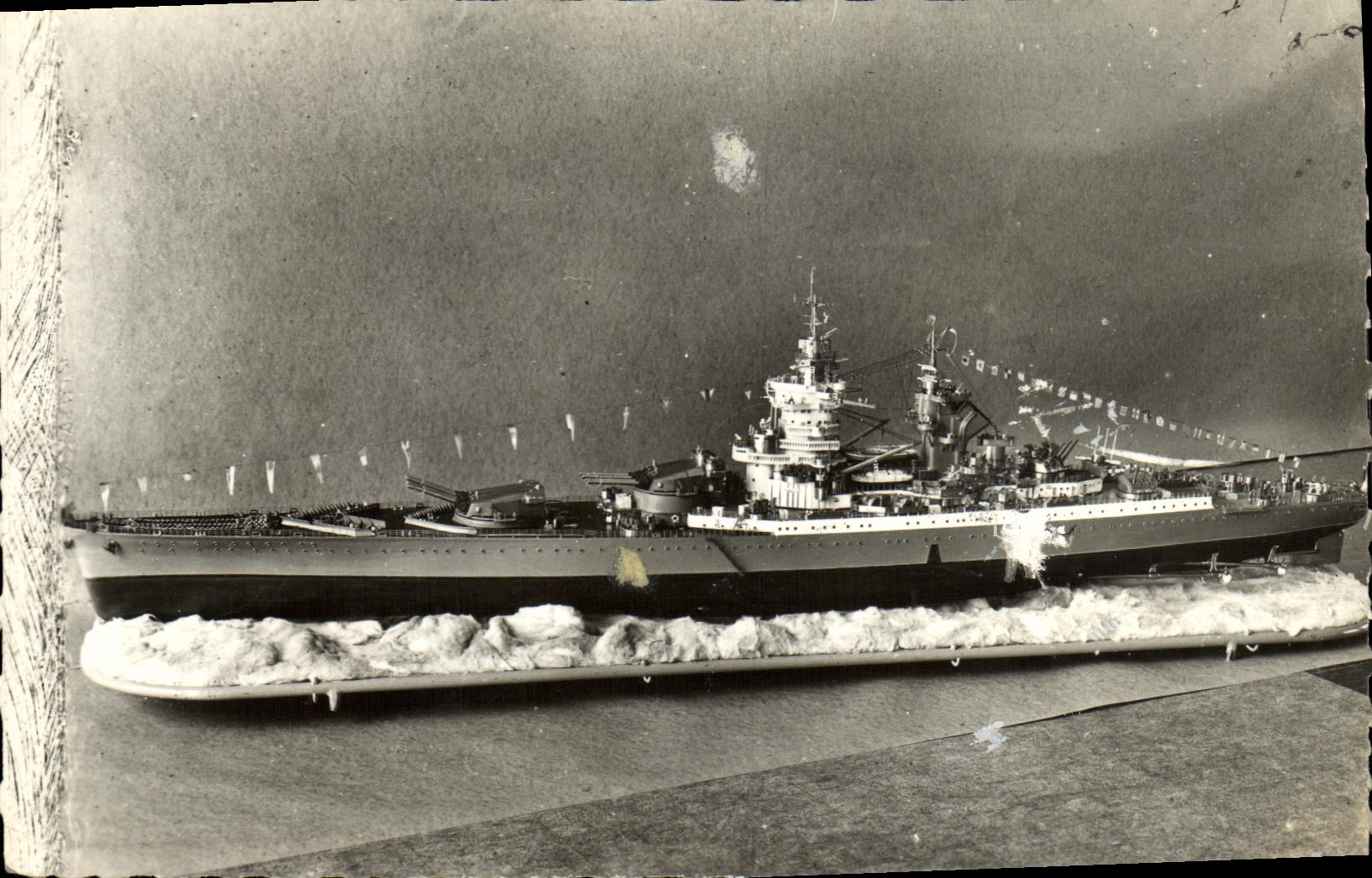 CPSM Boat War Richelieur Model to the 1 100 Chevrolet Taillecourt Doubs