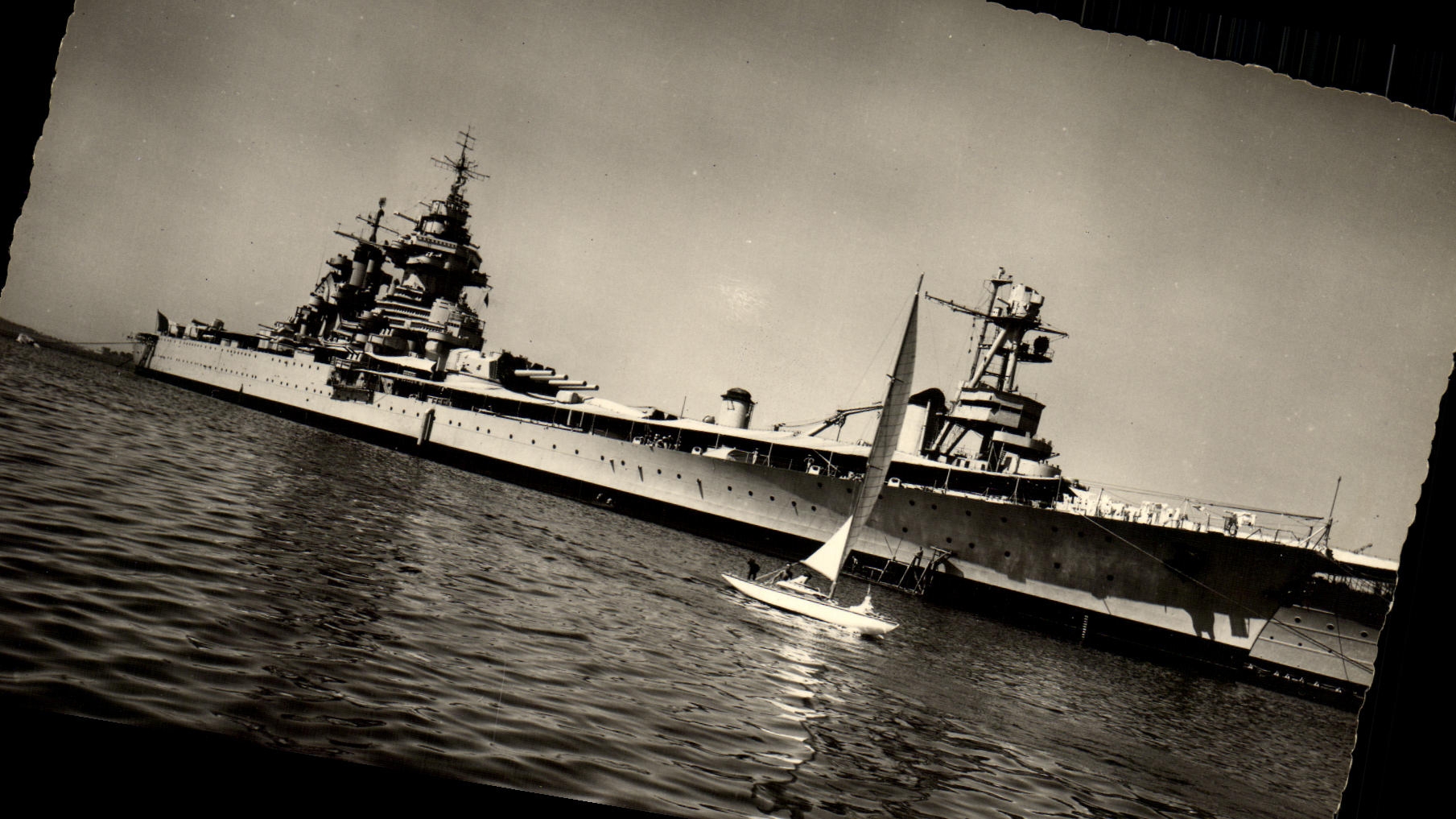 MODERN CARD Bateau War Richelieu armours It