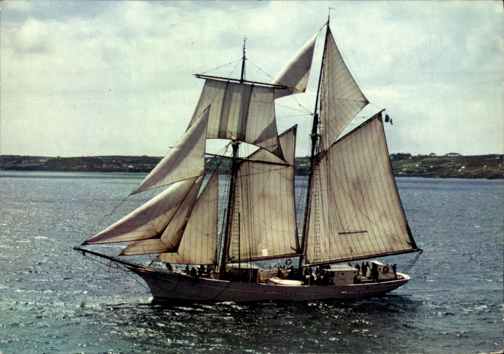 CPM Bateau L etoile goelette ecole de la marine