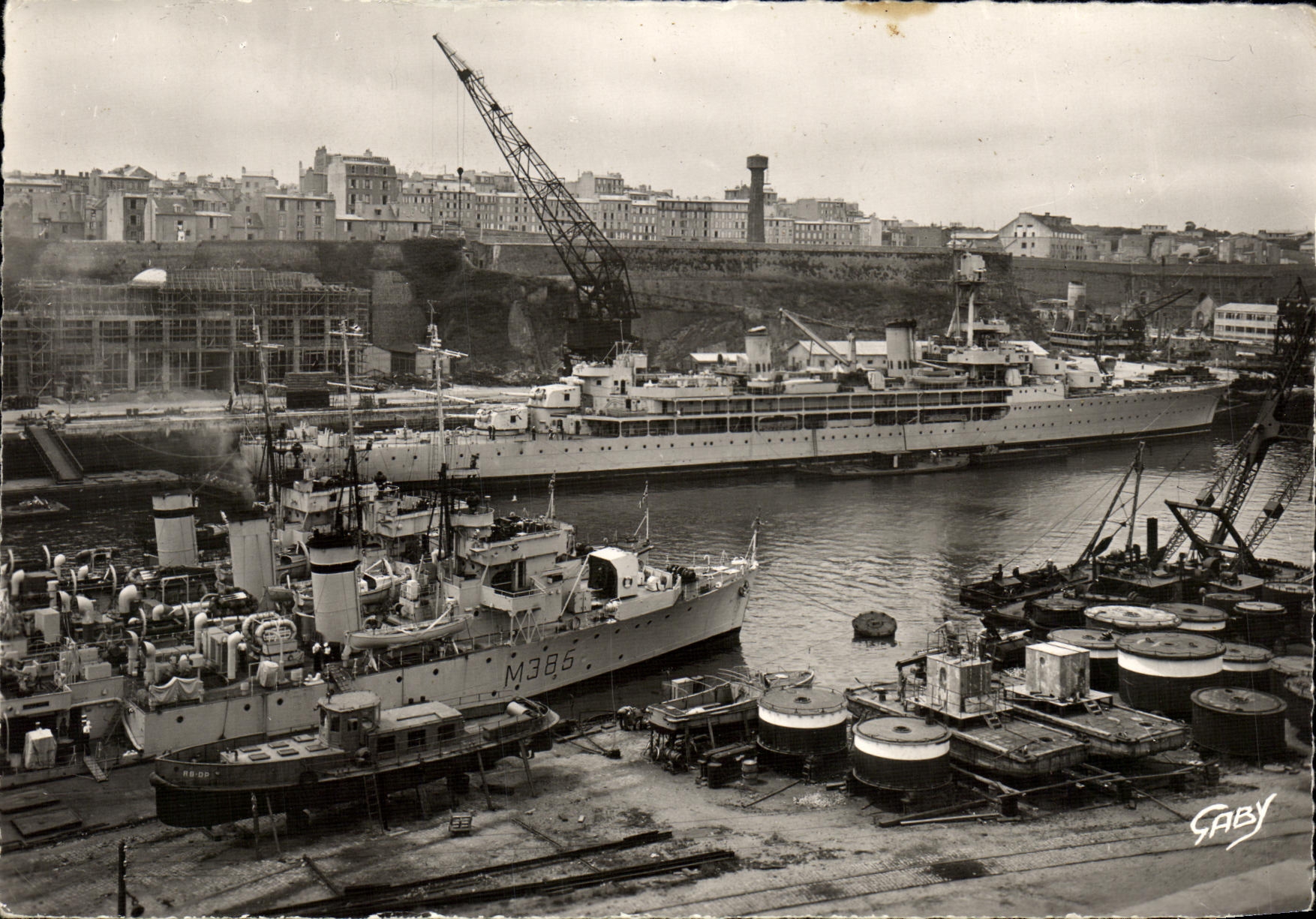 MODERN CARD Bateau Cruiser School Jeanne D arc has L arsenal