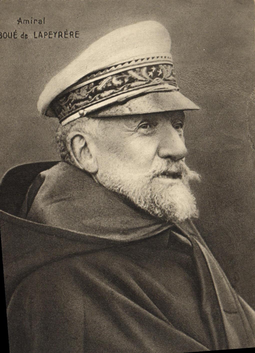 VINTAGE POSTCARD Flagship Boue of Lapeyrere