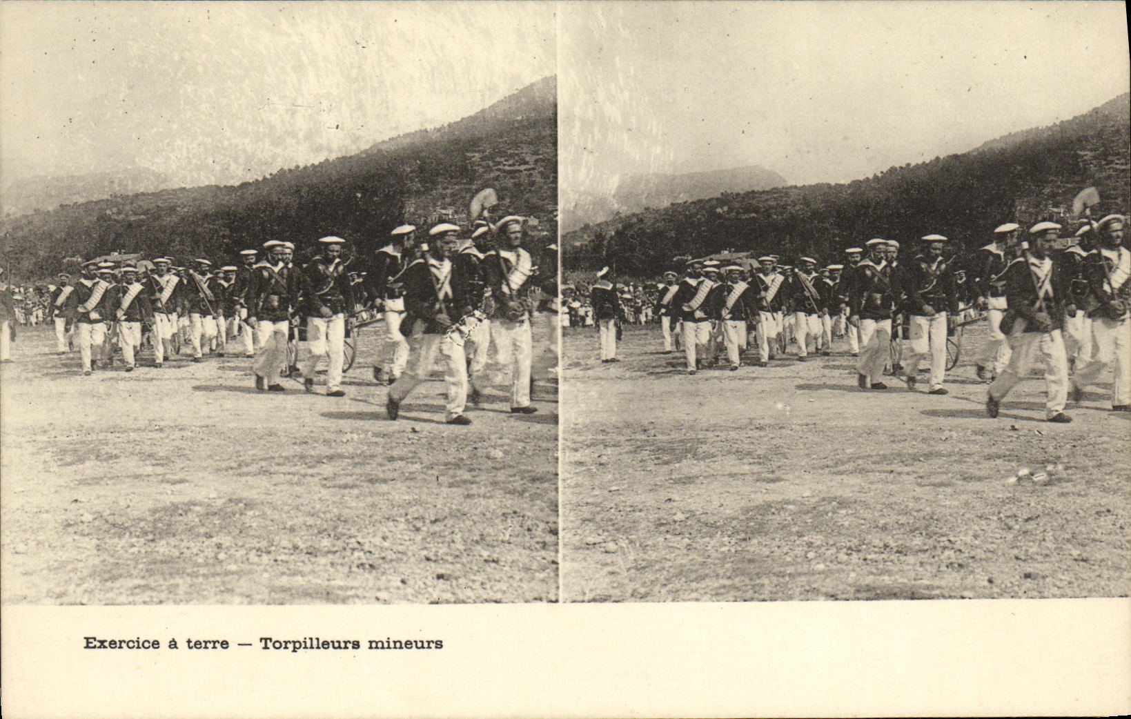 El ejercicio de la guerra del barco de la POSTAL de la VENDIMIA ha molido Torpilleurs de menor importancia Militaria