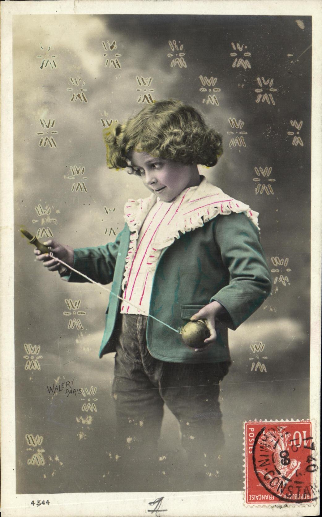 CPA Fantaisie Enfant Magicien Magie