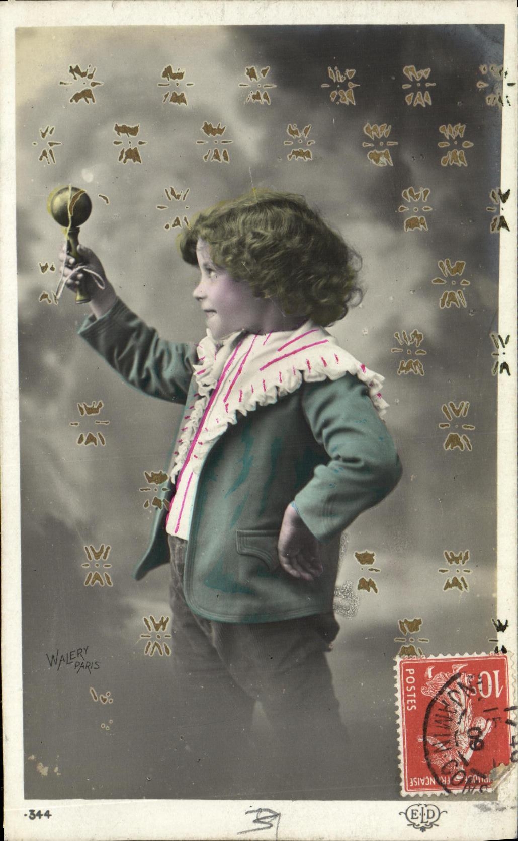 CPA Fantaisie Enfant Magicien Magie