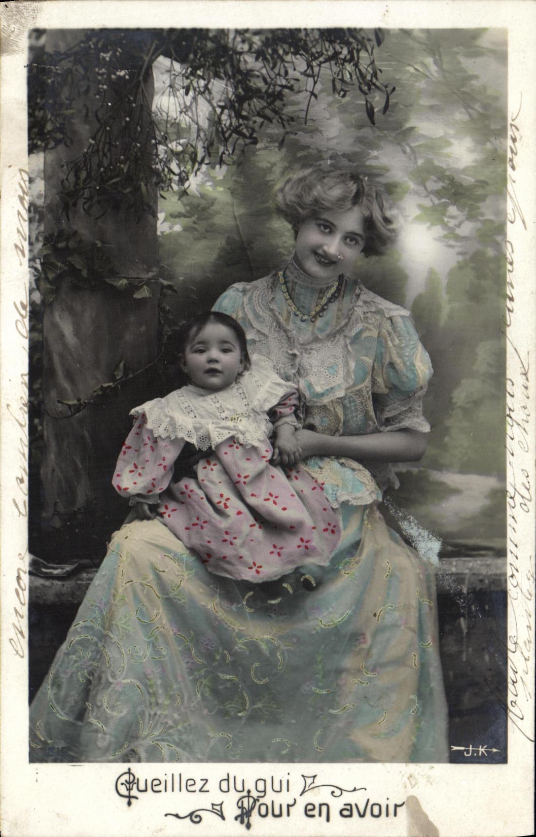 CPA Fantaisie Enfant FEmme 