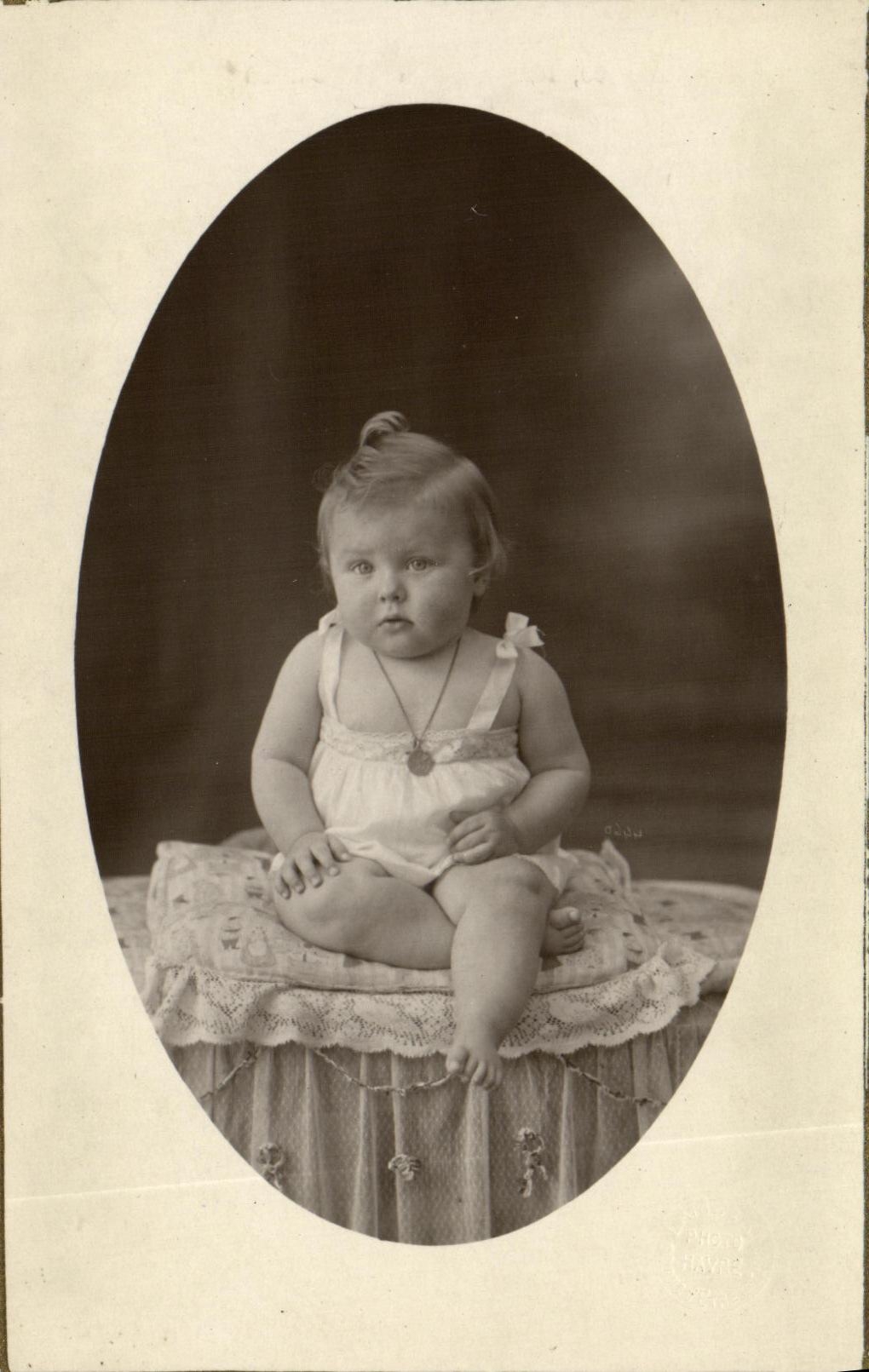CARTE PHOTO Fantaisie Enfant Bebe