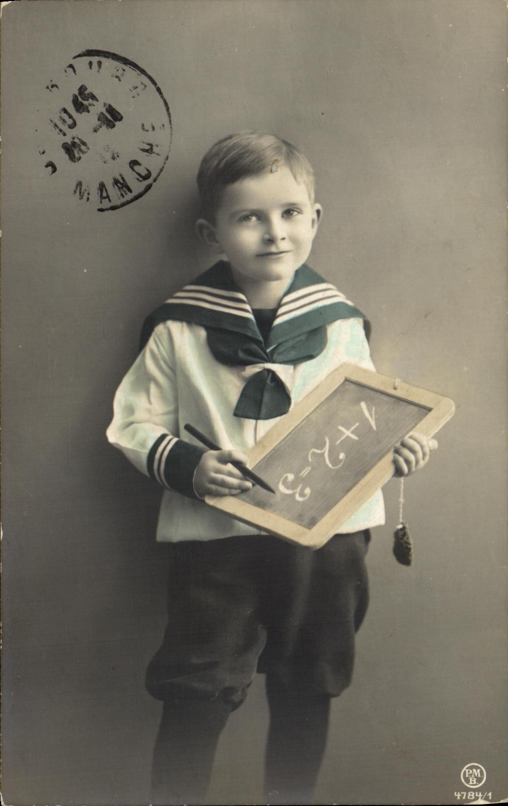 CPA Fantaisie Enfant Ecolier