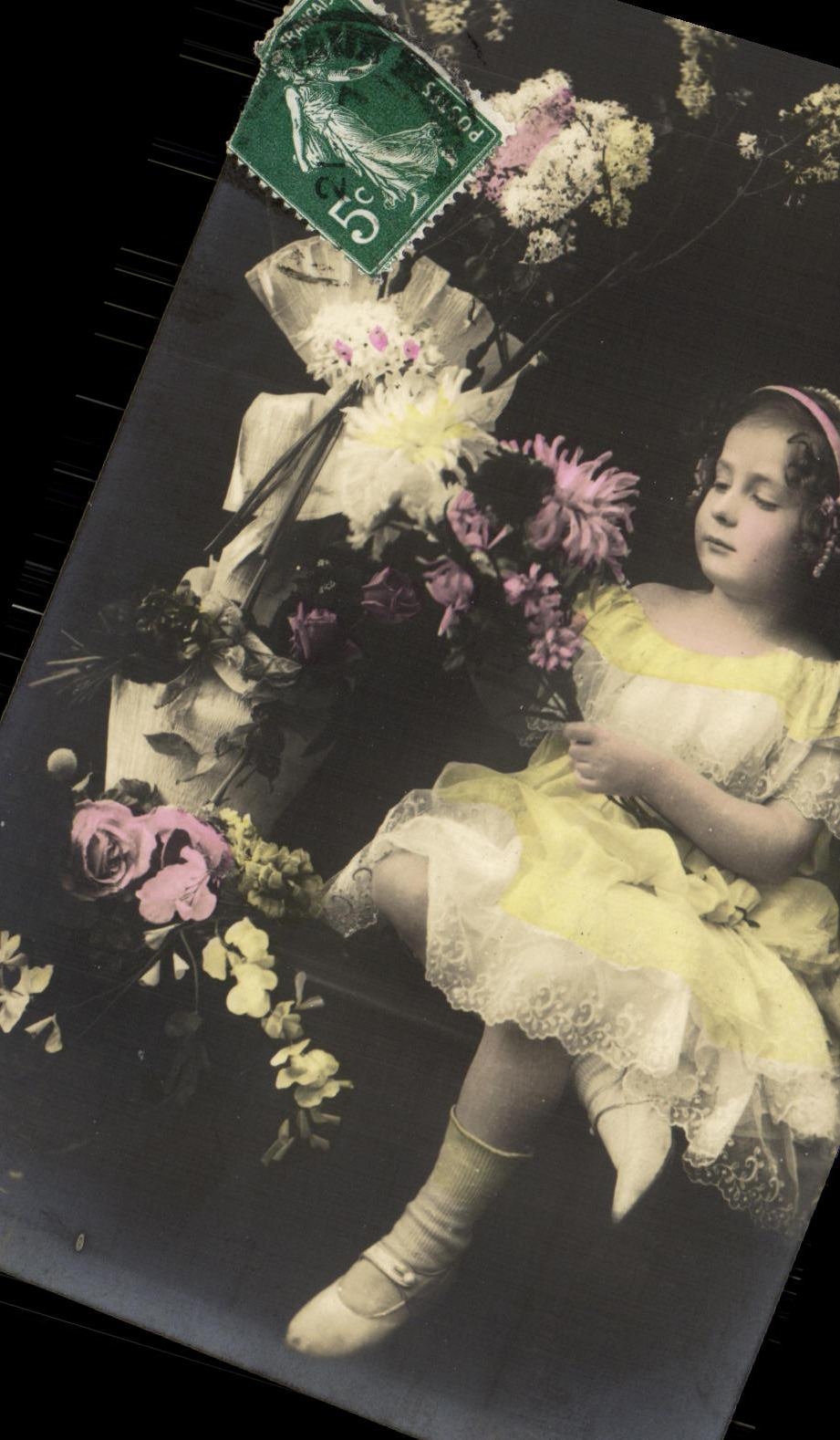 VINTAGE POSTCARD Fantaisie Good Child harms