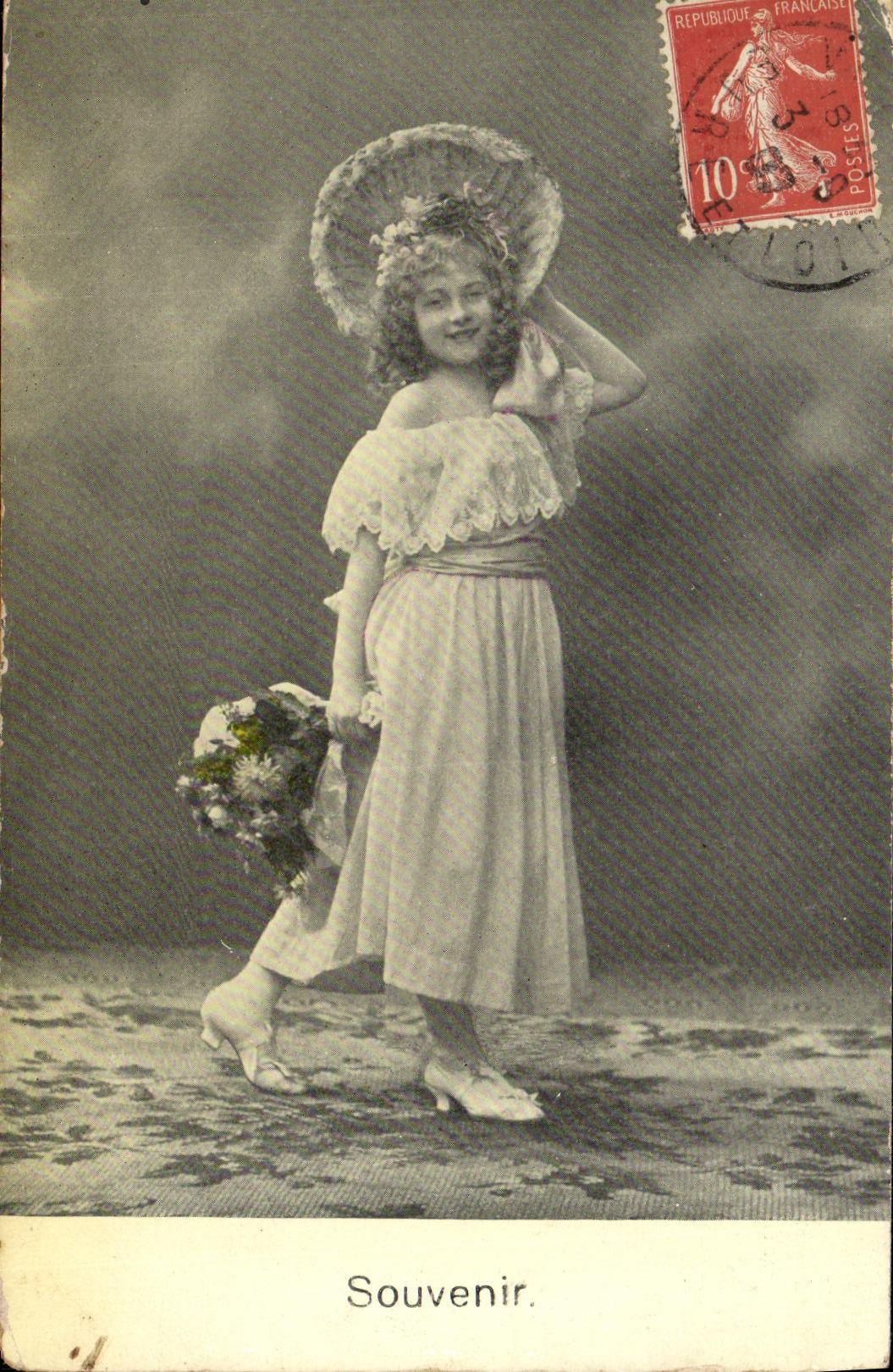 CPA Fantaisie Enfant Souvenir
