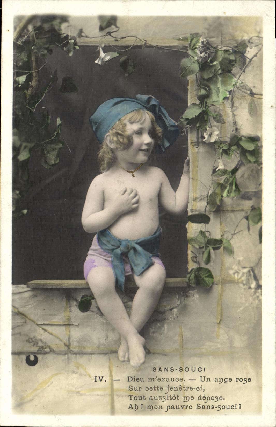 CPA Fantaisie Enfant Sans souci