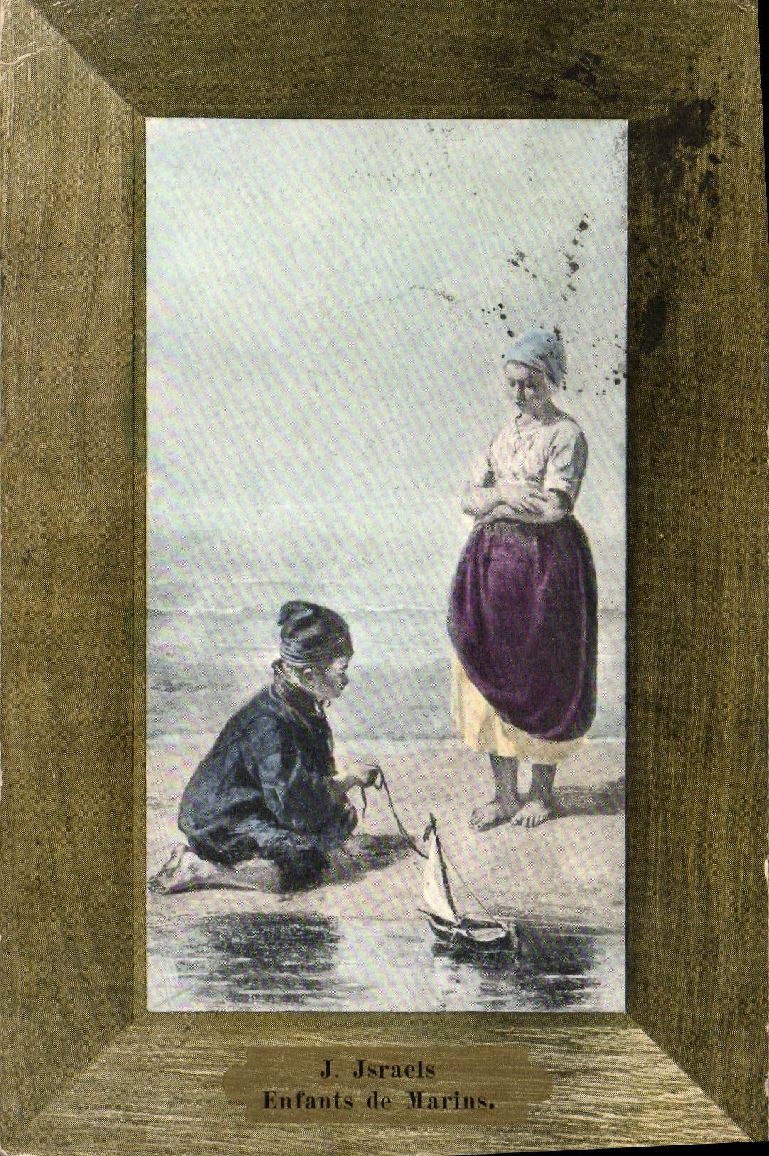 VINTAGE POSTCARD Fantasy Child J Jsraels Children of Marius