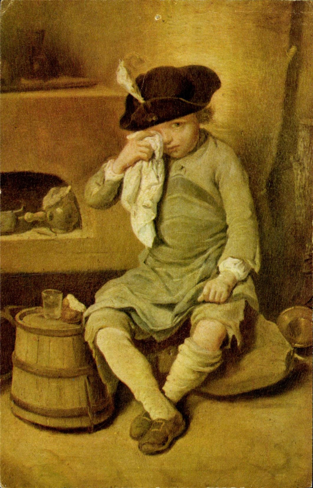 CPSM Fantasy Child Lepicie L child in penitence