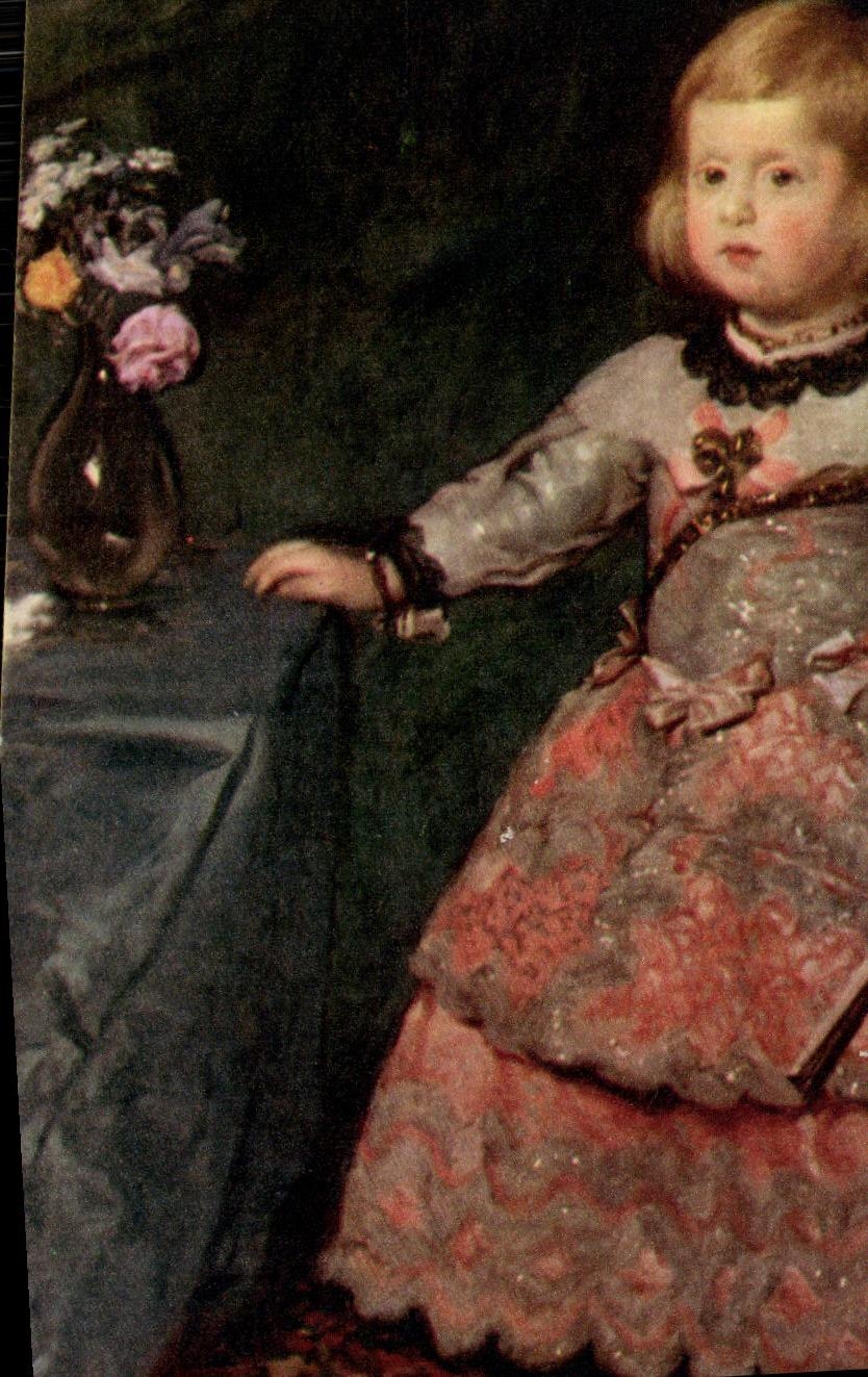 CPSM Fantaisie Enfant Velasquez L infante Marguerite Therese