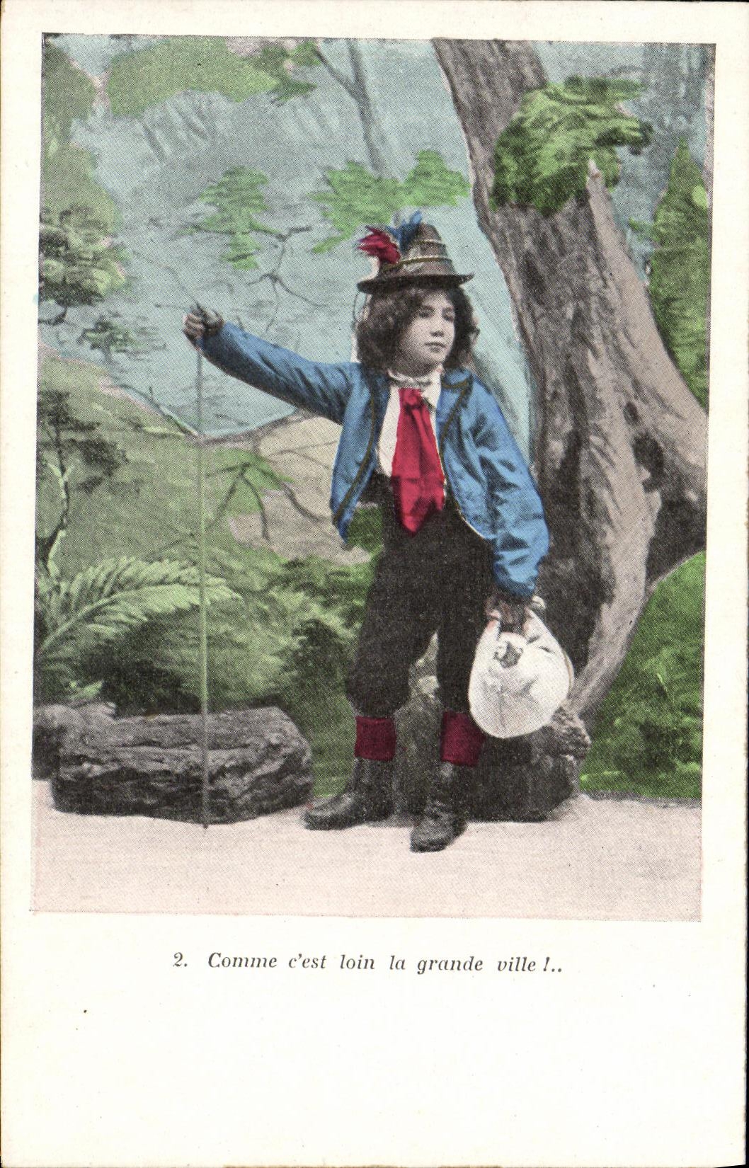 CPA Fantaisie Enfant Petit savoyard