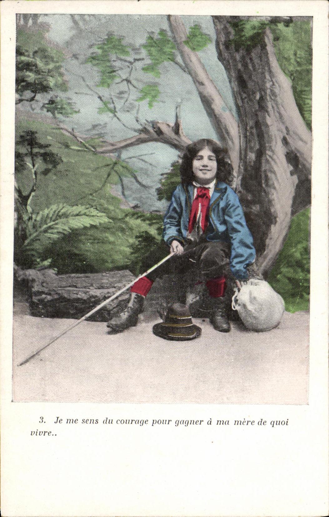CPA Fantaisie Enfant Petit Savoyard