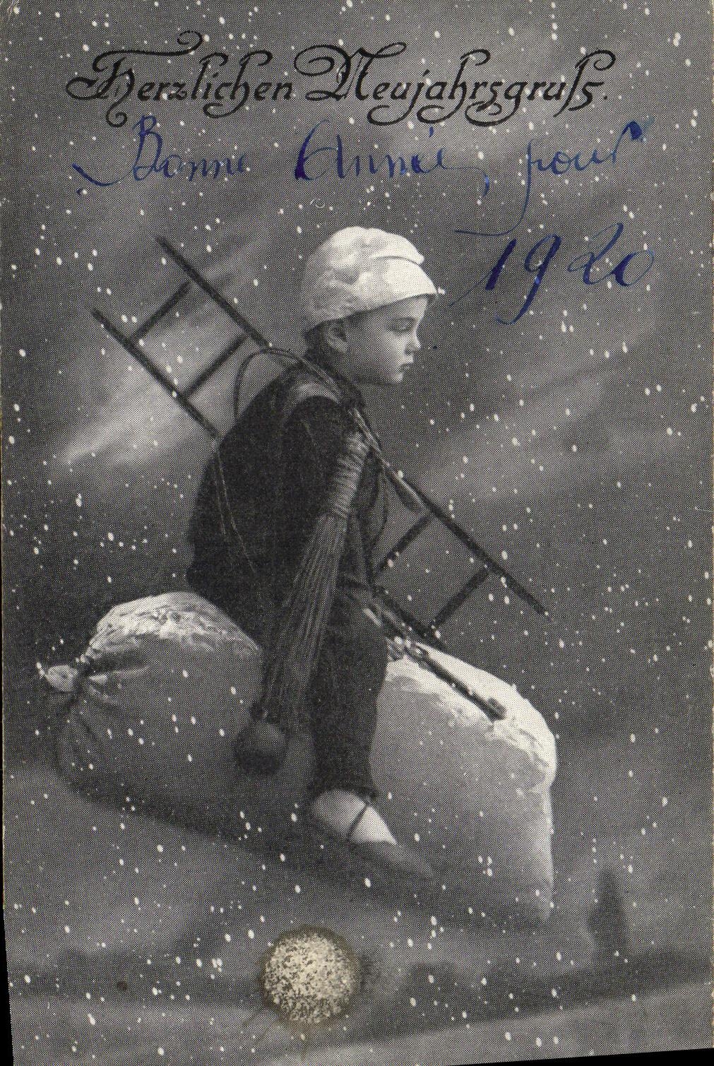 CPA Fantaisie Enfant Ramoneur