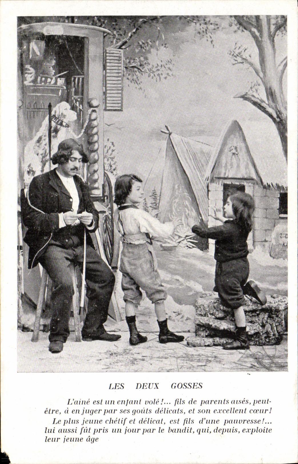 CPA Fantaisie Enfants Les deux gosses