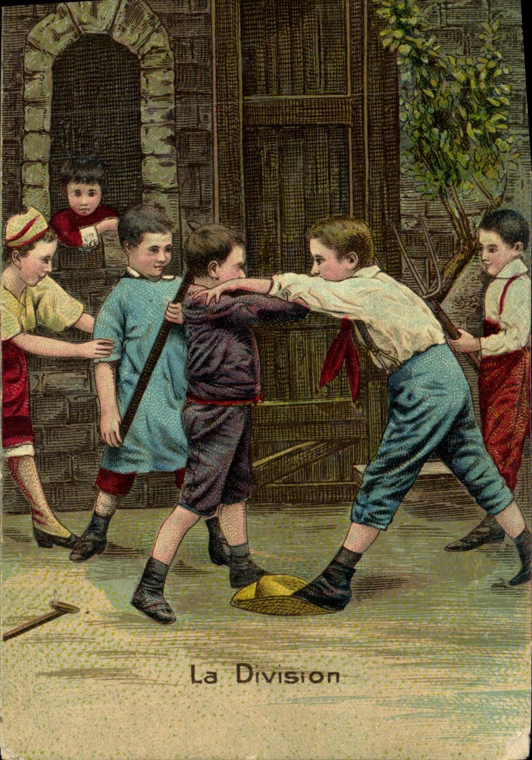 VINTAGE POSTCARD Fantasy Children division