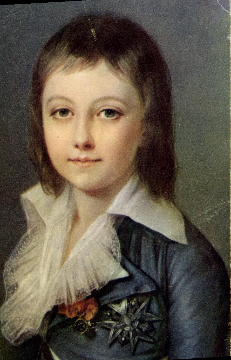 MODERN CARD Fantaisie Child Pastel allots has Kucharski Musee of Versailles