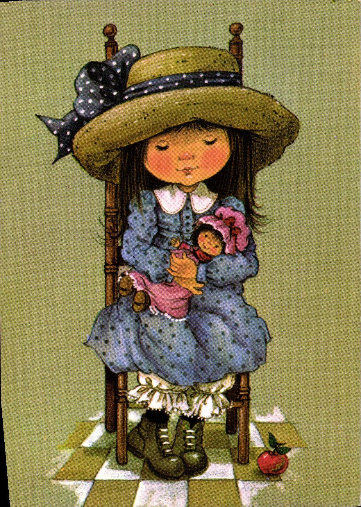 MODERN CARD Fantasy Child Headstock