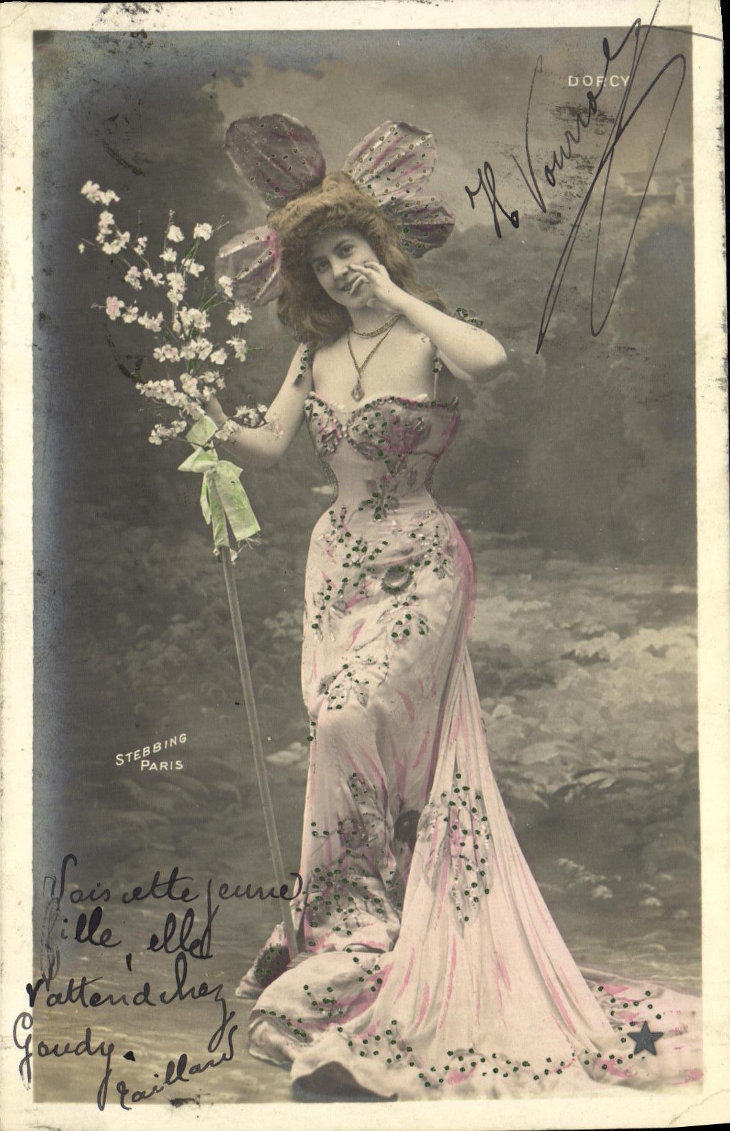 CPA Fantaisie Femme Dorcy Stebbing 