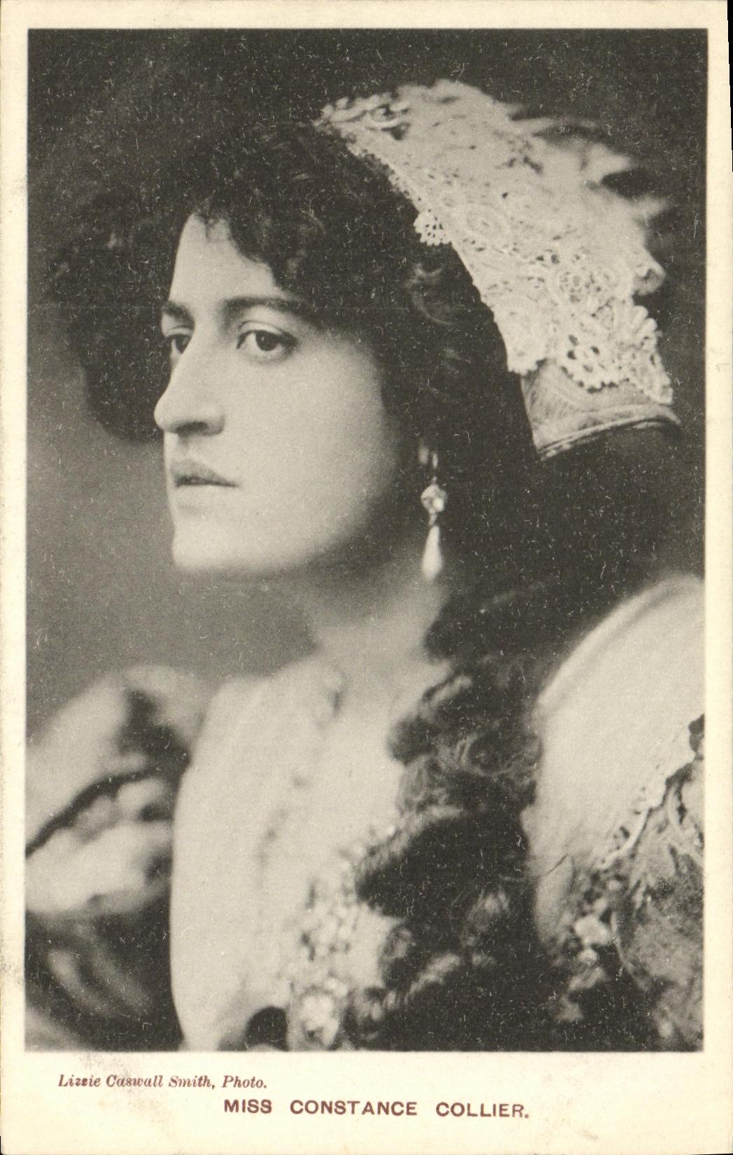 CPA Fantaisie Femme Miss Constance Collier