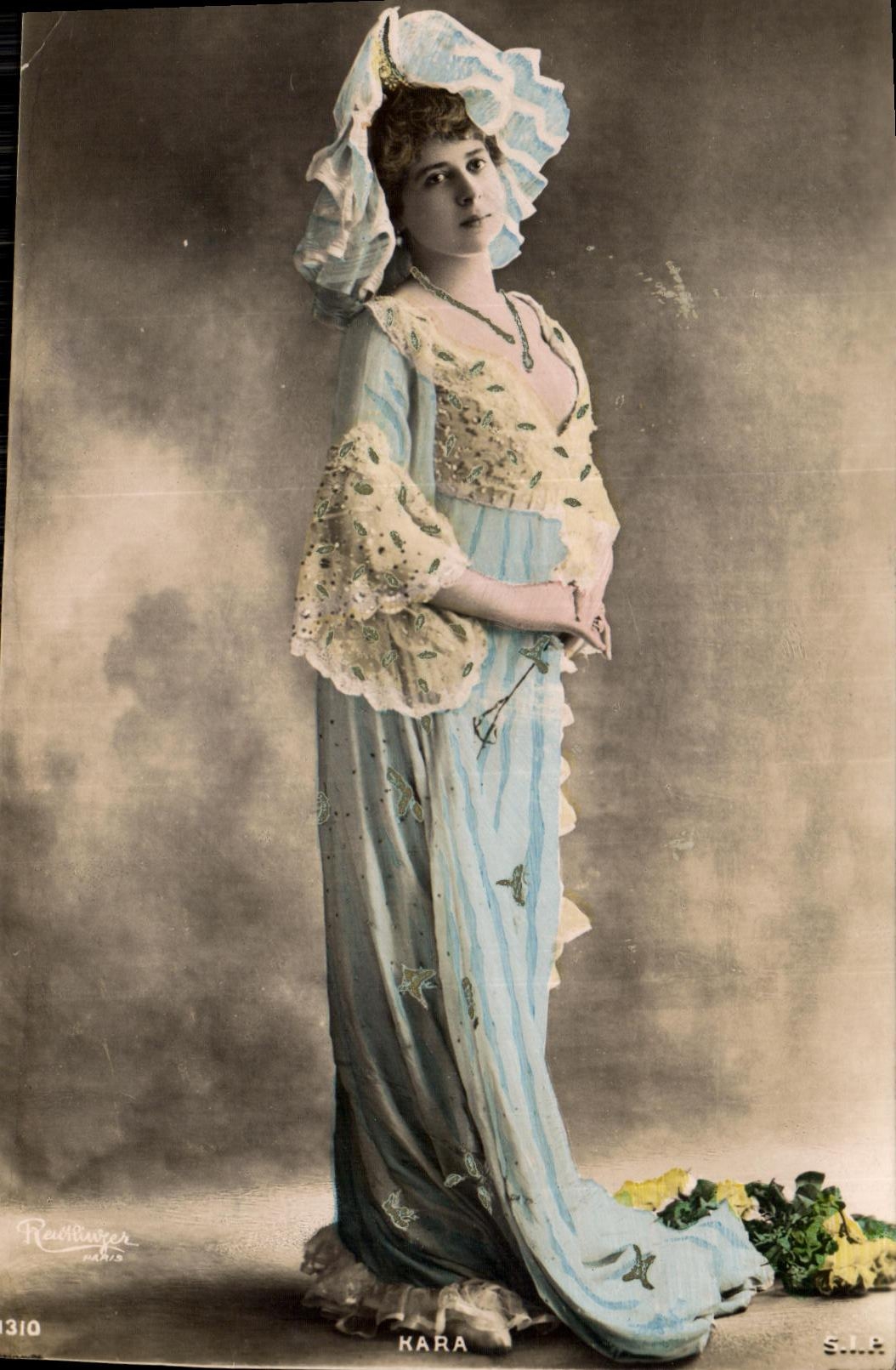 CPA Fantaisie Femme Kara