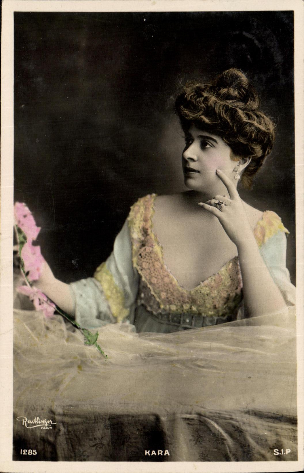 CPA Fantaisie Femme Kara