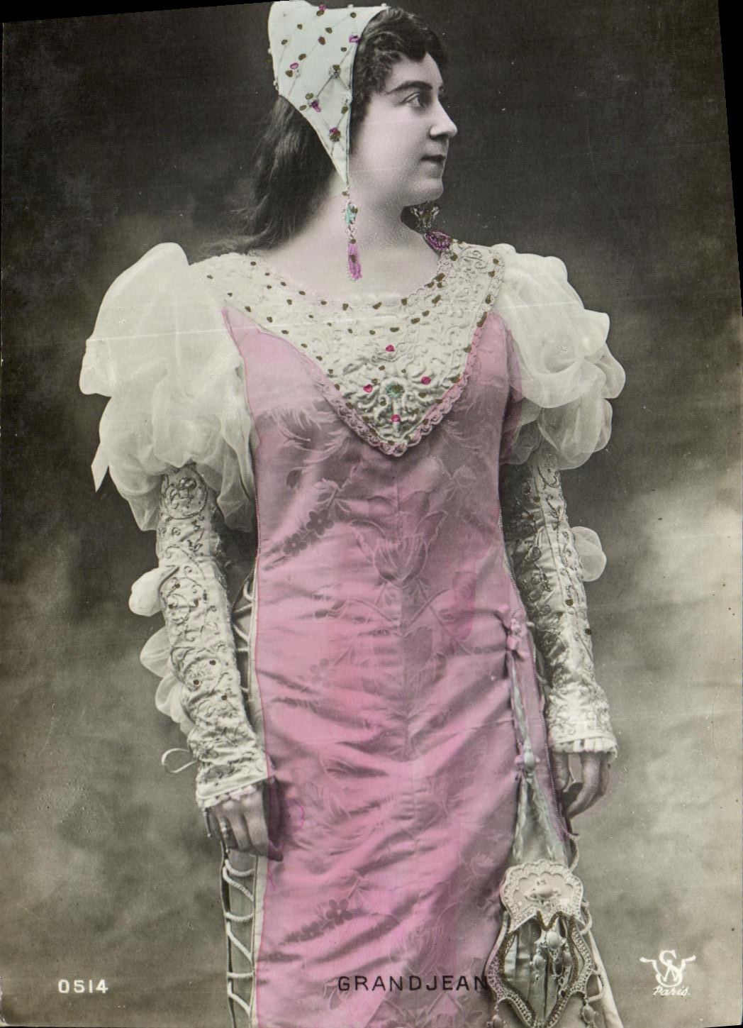 CPA Fantaisie Femme Grandjean