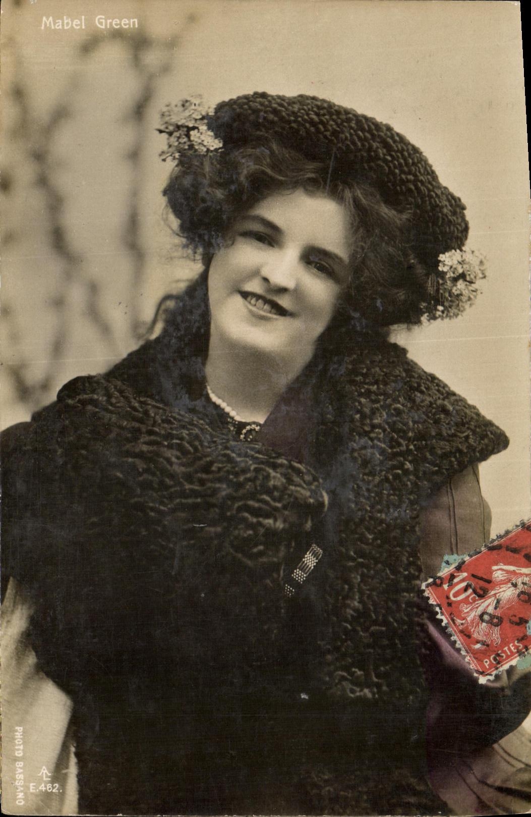 CPA Fantaisie Femme Mabel Green 