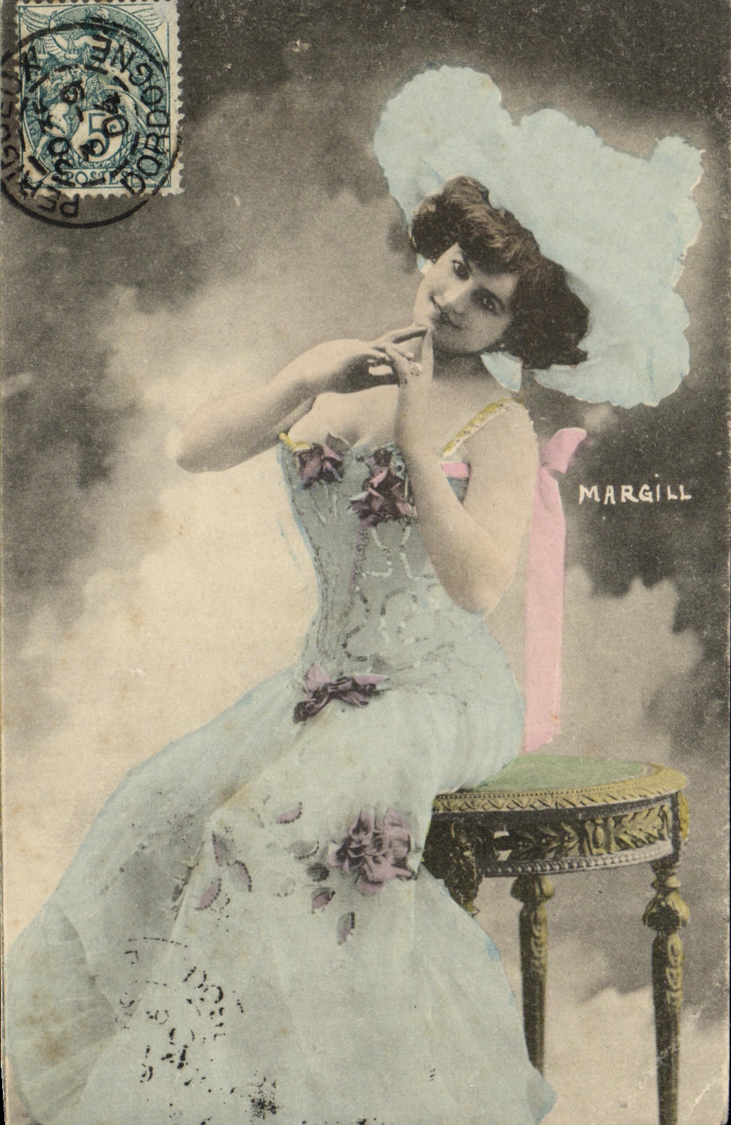 CPA Fantaisie Femme Margill