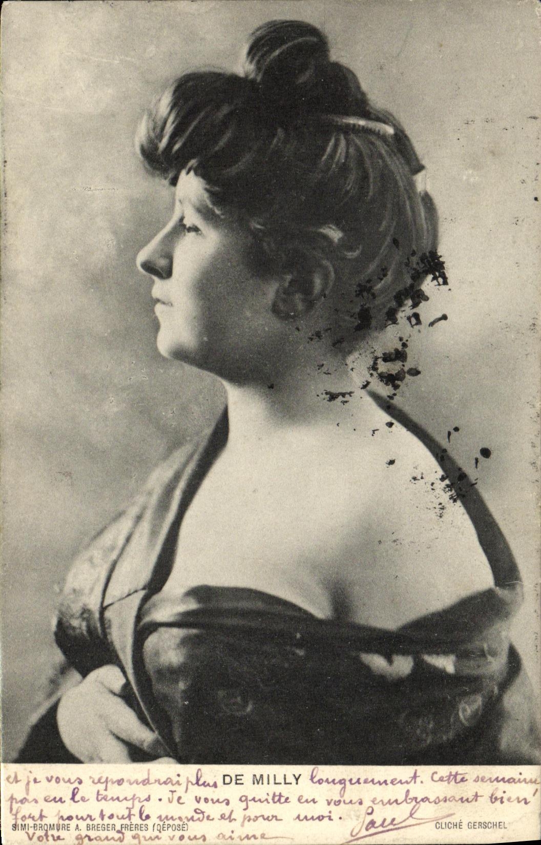 CPA Fantaisie Femme De Milly