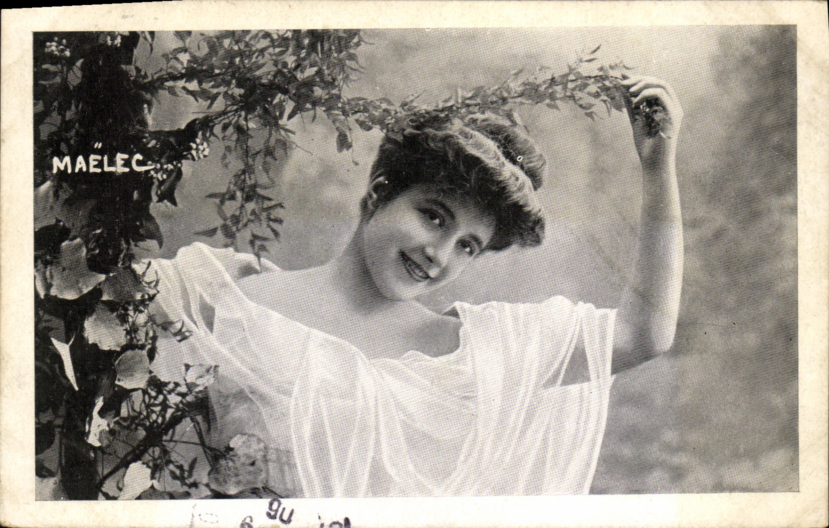 CPA Fantaisie Femme Maelec