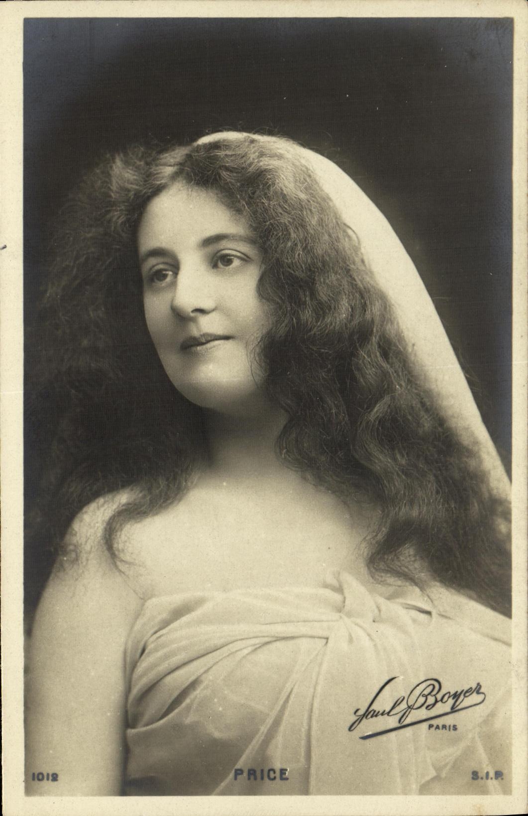 CPA Fantaisie Femme Paice