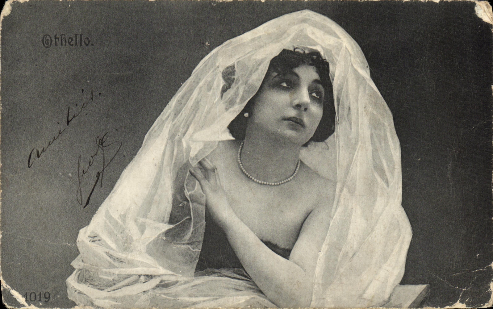 CPA Fantaisie Femme Othello