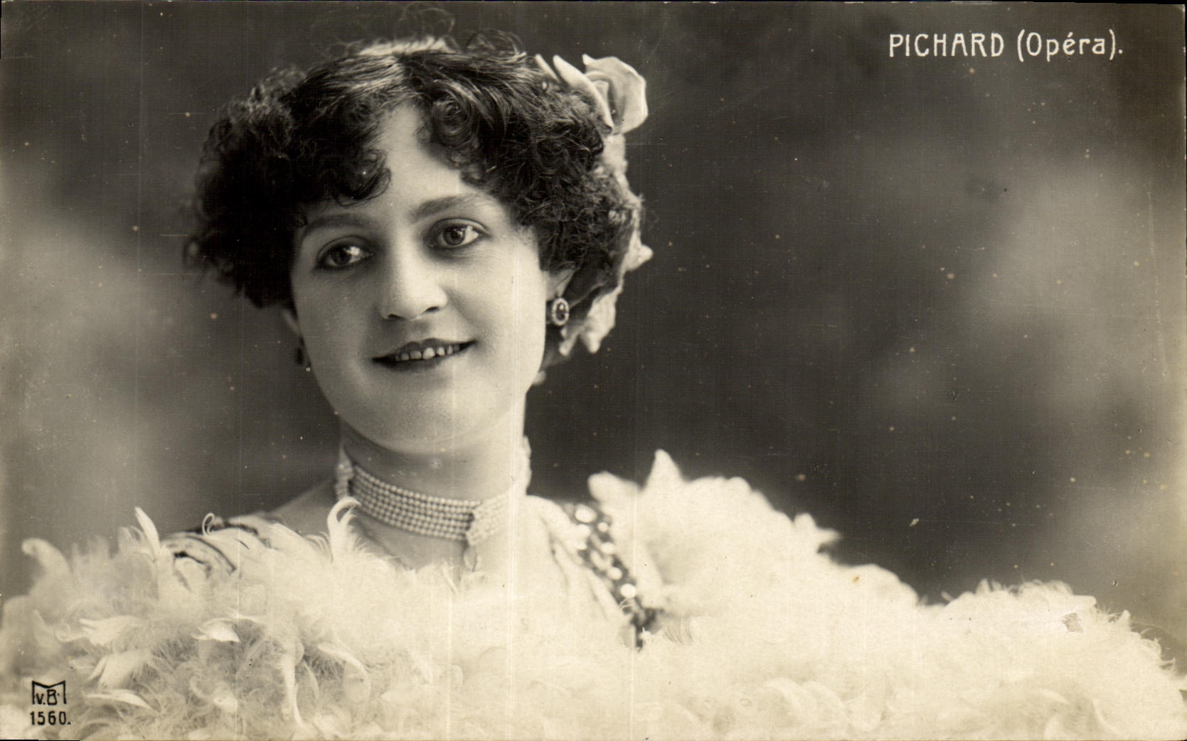 CPA Fantaisie Femme Pichard Opera