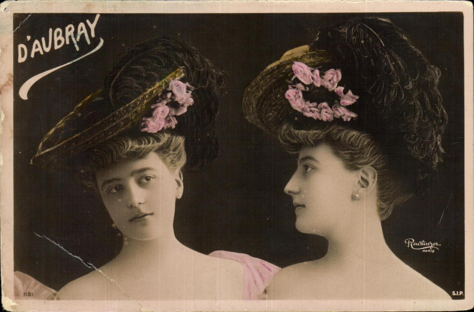 CPA Fantaisie Femme D aubray