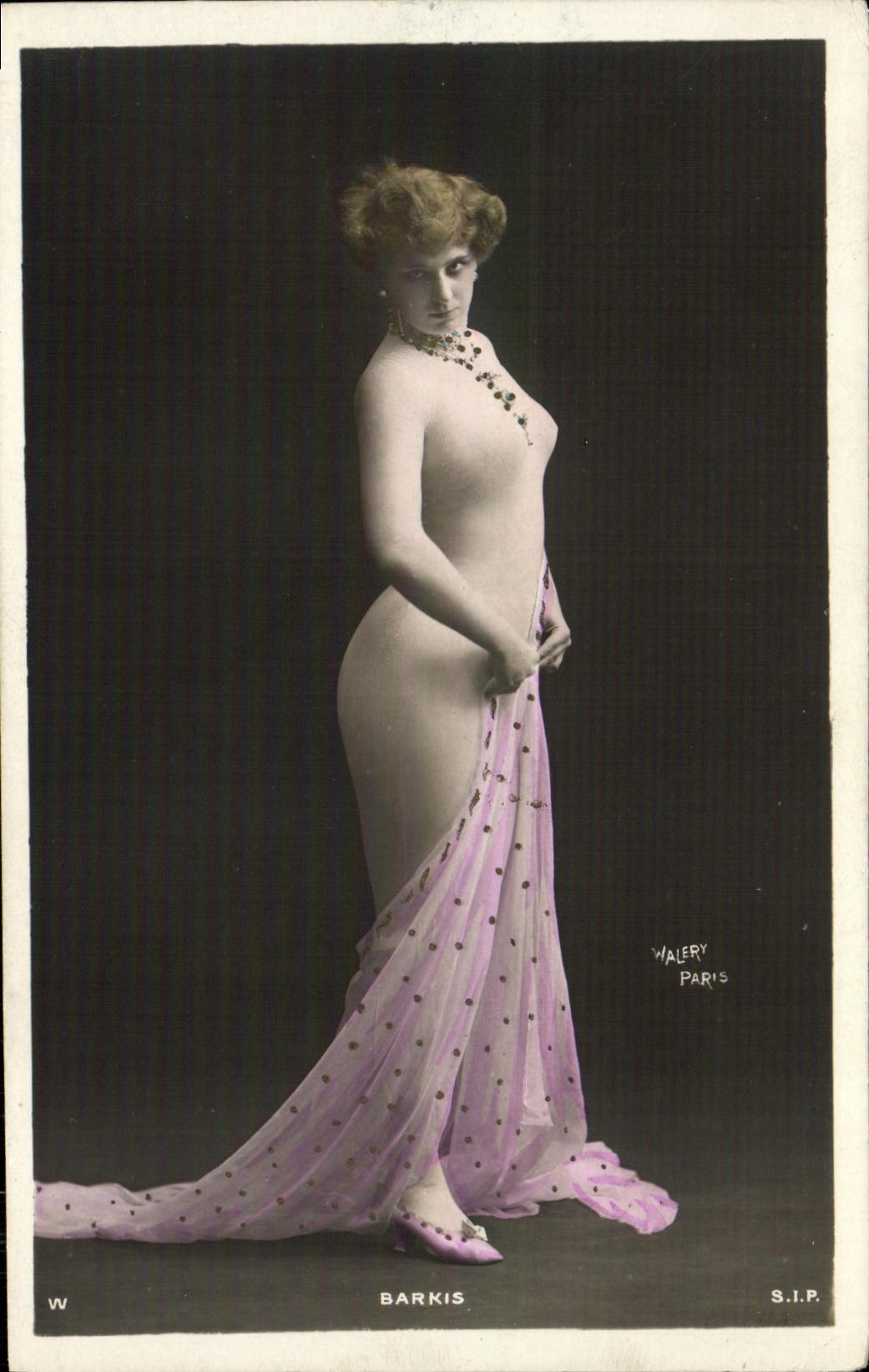 CPA Fantaisie Femme Barkis